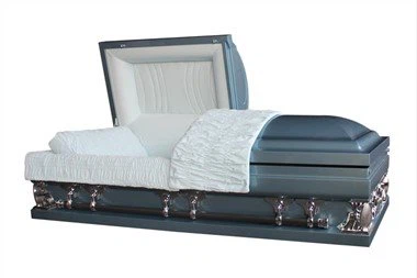 Gwosè 18 kalib Steel Casket 38" lajè